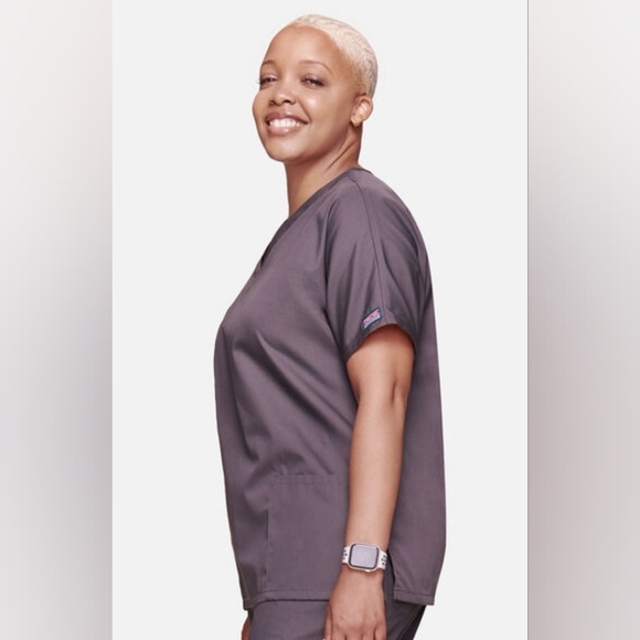 NWT Cherokee Workwear Women's V-Neck Scrub Tops (See Description for Size/Color) - Picture 8 of 13